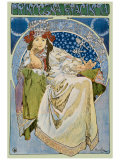 Princezna Hyacinta Giclee Print by Alphonse Mucha