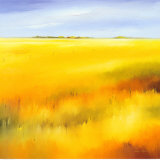 Yellow Fields II Posters by Hans Paus