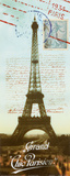Panel Chic Parisien Affiche par Krissi 