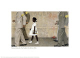 The Problem We All Live With reproduction procédé giclée par Norman Rockwell
