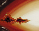 Skyline at Sundown Posters by Kris Hardy