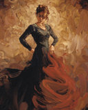 Mark Spain - Flamenco II Obrazy
