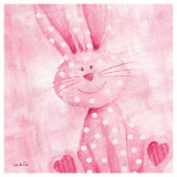 Bouncing Bunny Prints by Liv & Flo 