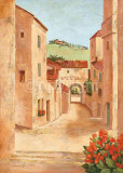 Vicolo Antico Print by Claudia Ancilotti