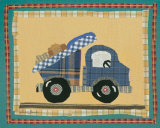 Dump Truck Póster por Laura Paustenbaugh