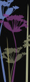 Blue Wildflower Poster by Katrine Alex