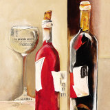 Cuvee du Chateau Poster von Elizabeth Espin