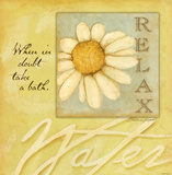 Relax, Daisy Posters par Stephanie Marrott