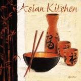 Asian Kitchen Poster par Bjorn Baar