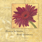 Kindness, Gerber Poster par Stephanie Marrott