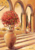 Il Giardino Rosse Print by Mauro Cellini