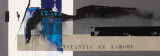 The Blue Slash Posters by Joadoor 