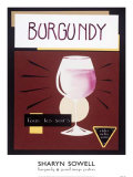 Burgundy Art by Sharyn Sowell
