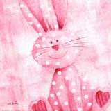 Bouncing Bunny Posters by Liv & Flo 
