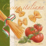 Cucina Italiana Poster von Bjorn Baar
