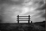 Bench and Clouds Stretched Canvas Print by Shane Settle Bench and Clouds Stretched Canvas Print by Shane Settle