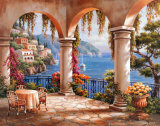 Terrace Arch II Plakat av Sung Kim