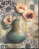 Mediterranean Poppies III Stretched Canvas Print by Louise Montillio Mediterranean Poppies III Stretched Canvas Print by Louise Montillio