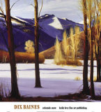 Colorado Snow Posters av Dix Baines