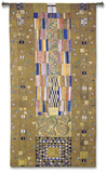 Fregio Stocklet Wall Tapestry by Gustav Klimt
