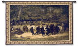 A Dança do Urso TAPETE DE PAREDE por William Holbrook Beard