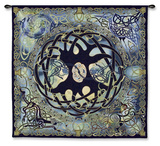 Tree of Life Wall Tapestry by Jen Delyth