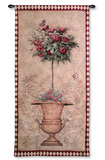 Rose Topiary II Wall Tapestry by Jill Schultz McGannon