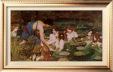 Hylas and the Nymphs Posters by John William Waterhouse