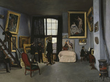Bazille's Studio, c.1870 Giclee Print by Frederic Bazille