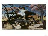 War, c.1894 reproduction procédé giclée par Henri Rousseau