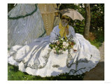 Women in the Garden, c.1867 Giclee Print by Claude Monet