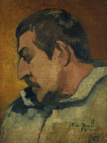 Self-Portrait, c.1896 Lámina giclée por Paul Gauguin Self-Portrait, c.1896 Lámina giclée por Paul Gauguin
