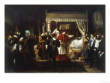 The Death of Raphael, c.1806 reproduction procédé giclée par Pierre-nolasque Bergeret