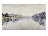 The Seine at Herblay, c.1889 Giclee Print by Paul Signac