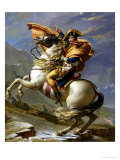 Napoleon Crossing the Alps, c.1800 Giclée-Druck von Jacques-Louis David