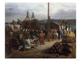 Napoleon I and Empress Marie Louise, c.1769 Giclee Print by Louis-philippe Crépin