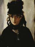 Berthe Morisot, c.1872 Lámina giclée por Édouard Manet