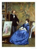 In the Artist's Studio Reproduction procédé giclée par Gustave Leonhard de Jonghe