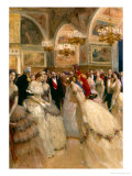 At the Ball Giclée-Druck von Auguste Francois Gorguet