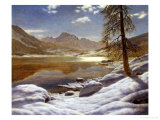 Moonlit Lake Giclee Print by Ivan Fedorovich Choultse