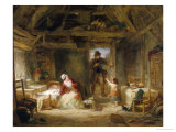 The Woodcutter's Cottage Giclee Print by Frederick Goodall