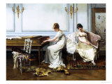 Fantasia in White, c.1854 Giclee Print by Albert Ludovici