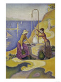 Women at the Well, Opus 238, c.1892 Giclee Print by Paul Signac