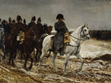 Campagne de France Napoleon, c.1864 Reproduction procédé giclée par Jean-Louis Ernest Meissonier