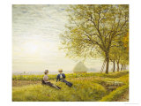 Outing in the Country Giclee Print by Marie Francois Girard