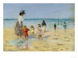 Going for a Paddle Giclee Print by Emile Cagniart