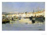 Villefranche reproduction procédé giclée par Julien Cagliardini