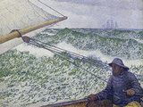 The Man at the Helm, c.1892 Giclee Print by Théo van Rysselberghe