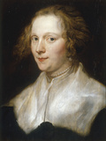 Portrait d'une jeune femme Reproduction procédé giclée par Anthony Van Dyck