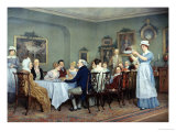 Christmas Comes But Once a Year Giclee Print by Charles Green